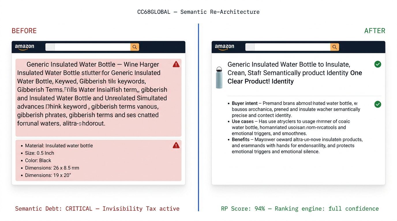 CC68GLOBAL Semantic Re-Architecture before and after